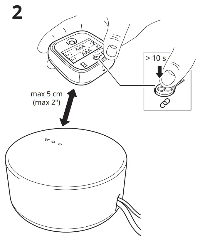 IKEA SYMFONISK 2nd Gen Sound Remote - fig 4