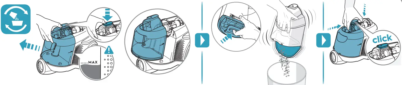Electrolux EFC71511DB 1800W UltimateHome 700 Canister Vacuum Cleaner - fig 6