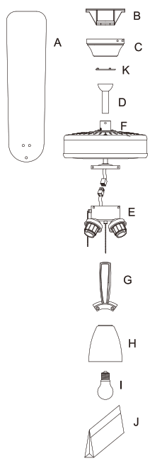 KICHLER 330016SNBS 52 Inch Basics Pro Premier Fan Satin Bronze - fig1