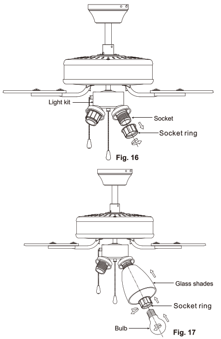 KICHLER 330016SNBS 52 Inch Basics Pro Premier Fan Satin Bronze - fig11