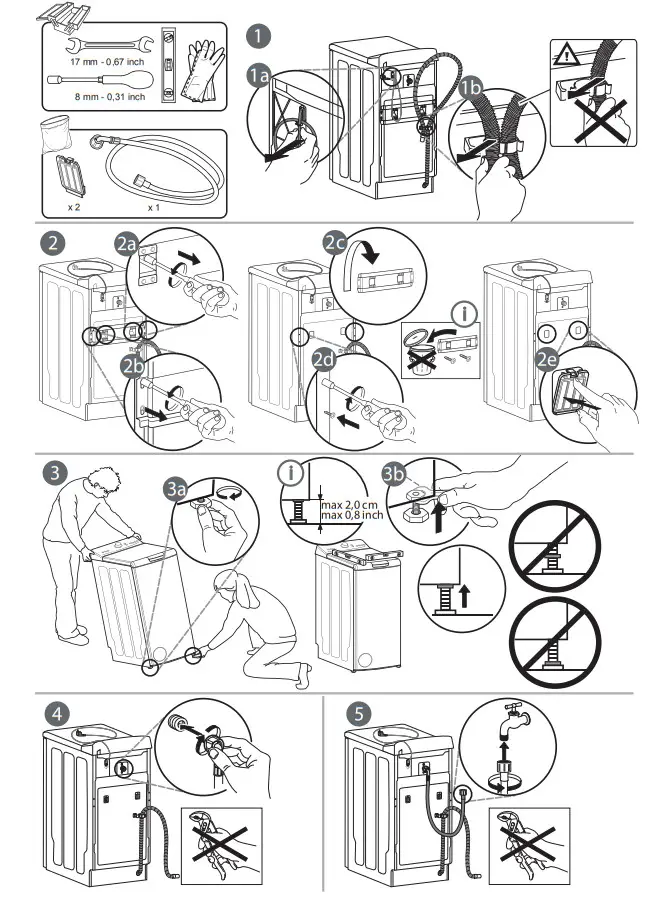 Cylinda TT 262D Top Loading Washing Machine - Fig 29