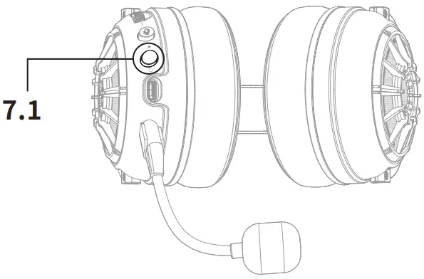 EKSA E5000 Pro Star Engine Gaming Headset User Manual - Features