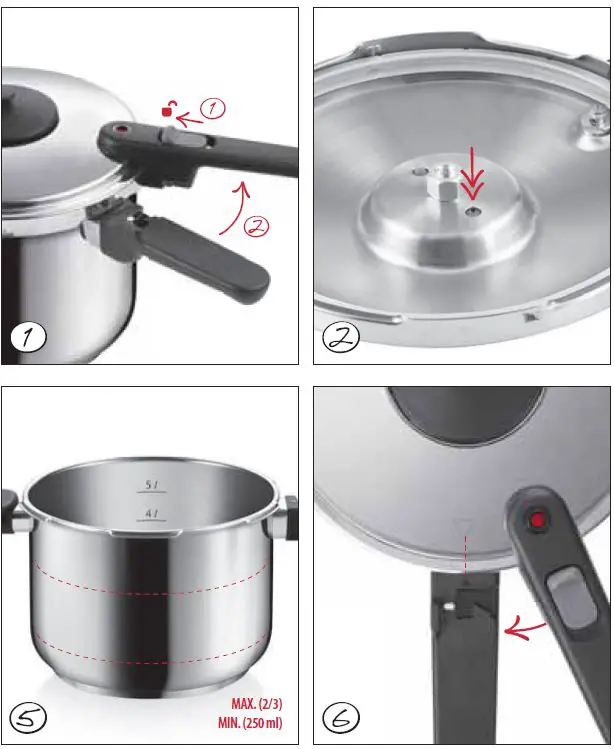 tescoma RH8ZI00101 GrandChef Pressure Cooker-fig-1