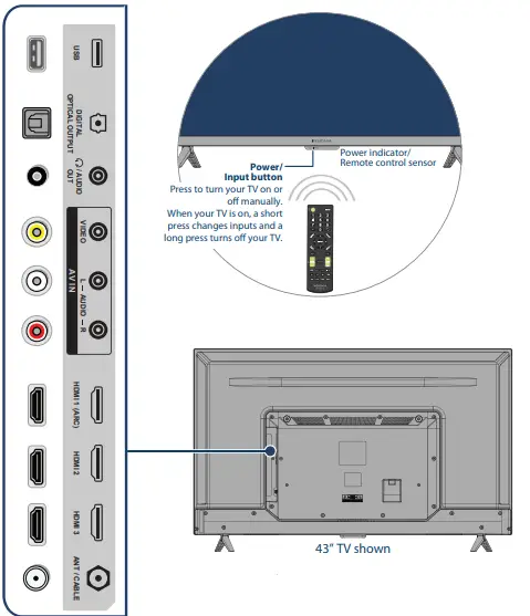 INSIGNIA NS-40D510NA21 40 43 1080p 60Hz LED TV - FEATURES