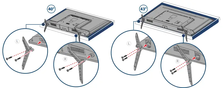 INSIGNIA NS-40D510NA21 40 43 1080p 60Hz LED TV - WALL MOUNT