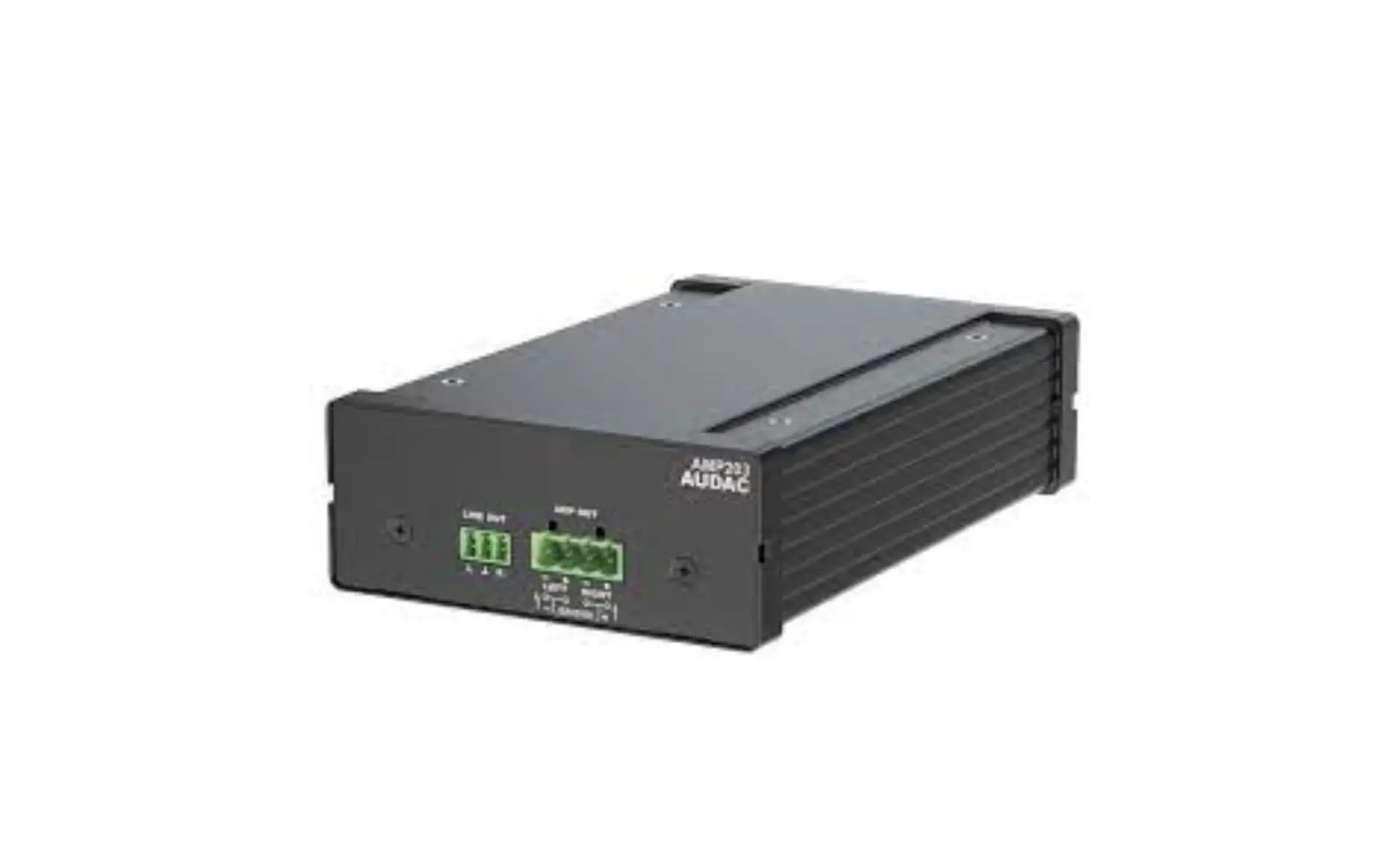 Audac Amp203 Dante Mini Stereo Amplifier User Manual