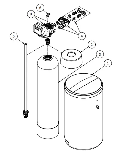 PENTAIR-37297-Whole-House-Water-Softening-System-FIG-10