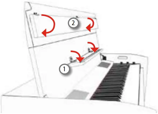 Dexibell VIVO H5 BK Digital Piano - Figure 1