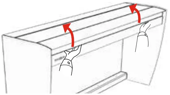 Dexibell VIVO H5 BK Digital Piano - stroke position