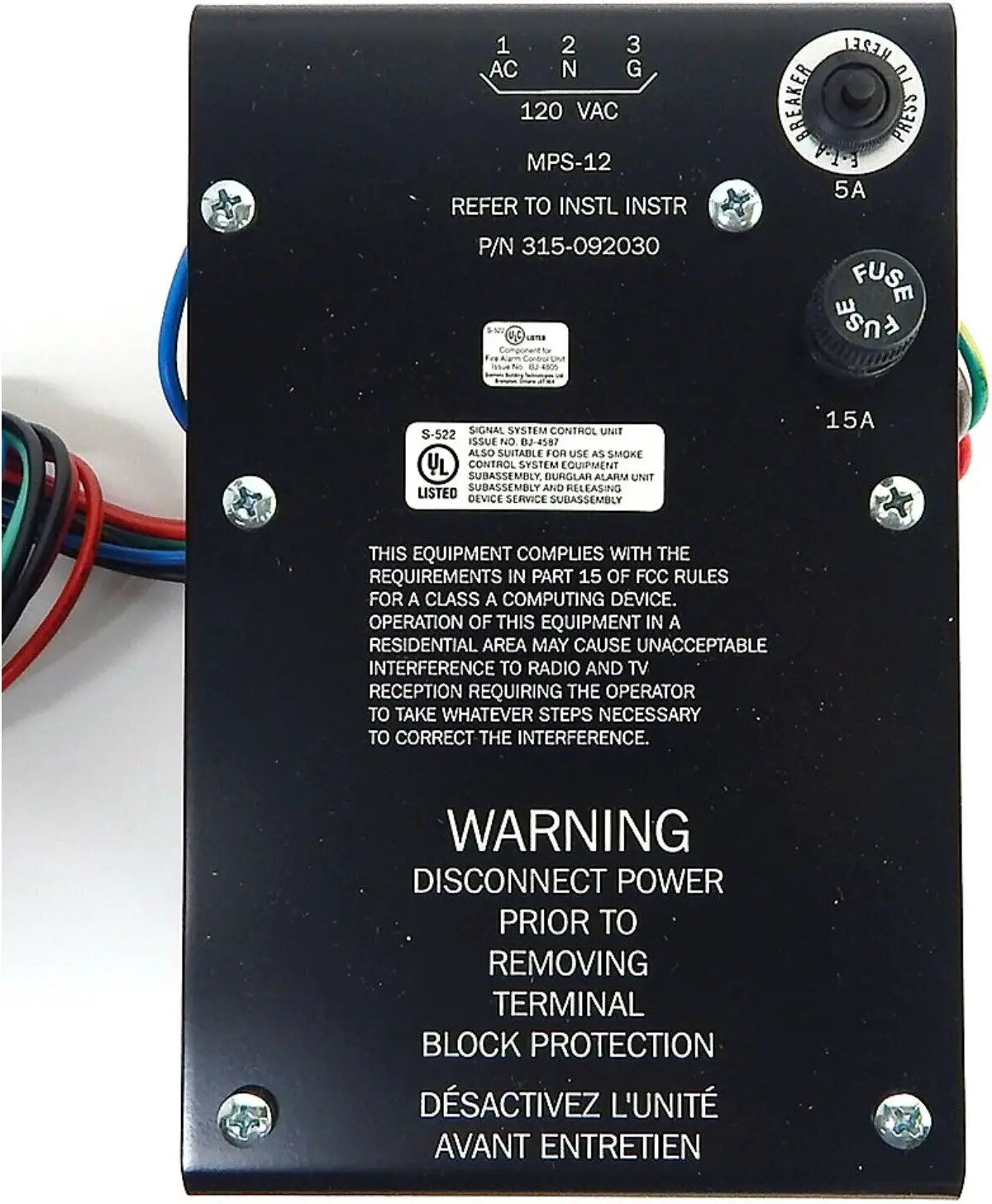 SIEMENS-MPS-12-Power-Supply-Module-product