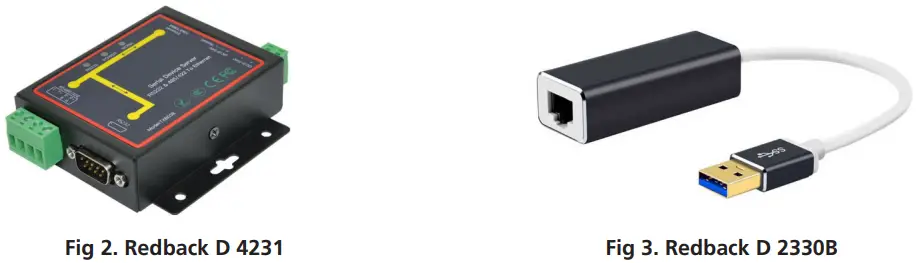 Serial-to-Ethernet Converter (D 4231) configuration