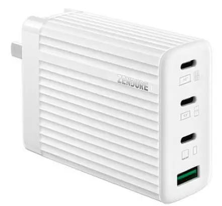 ZENDURE-SUPERPORT-S4 Ultra-Compact-100W-PD-and-GaN-4 Port-Laptop-Charger