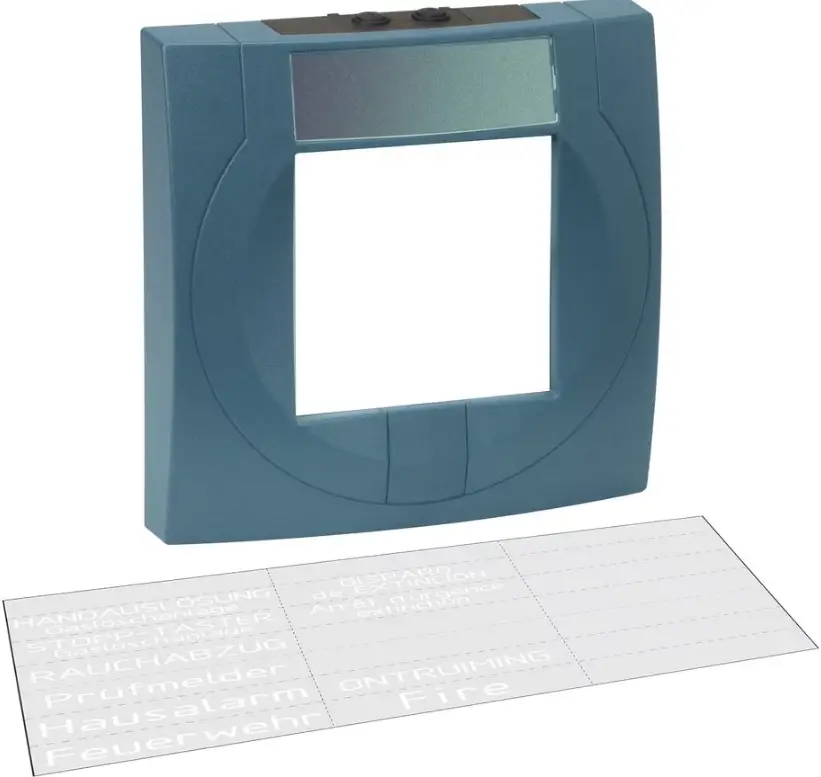 ESSER RAL 5015 MCP Housing Large with Glass Pane