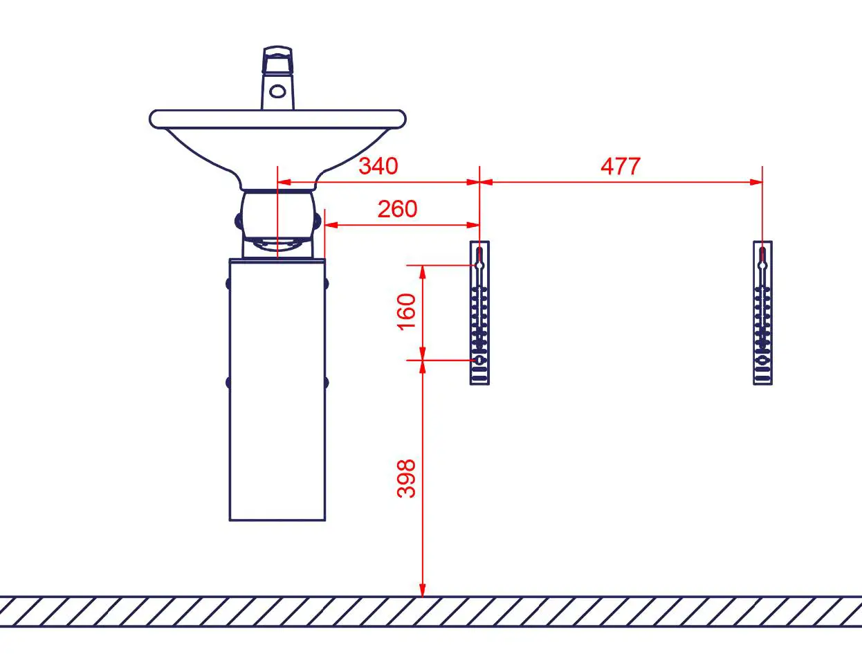 ROPOX -6068 -Swing-Washbasin-Height-Adjustable-11