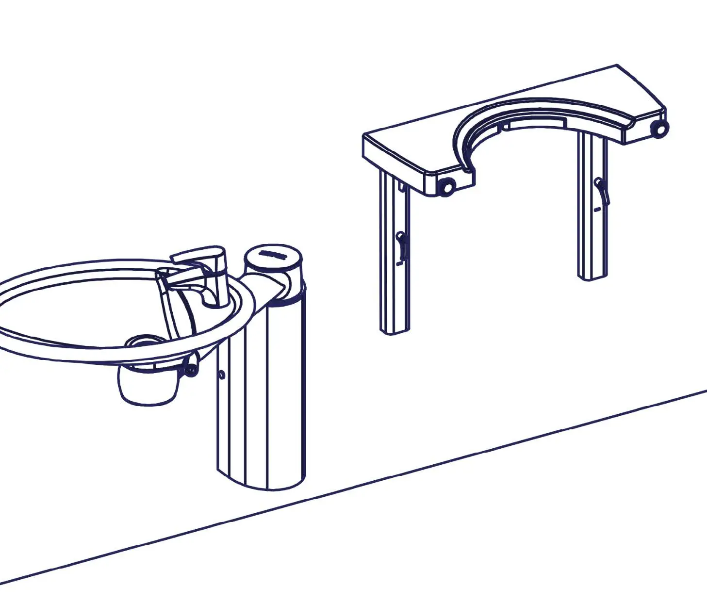 ROPOX -6068 -Swing-Washbasin-Height-Adjustable-16