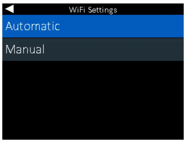 WiFi Settings