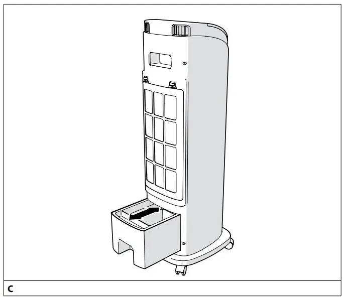 FILLING THE WATER TANK