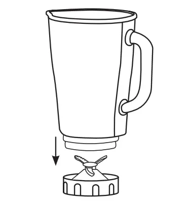 CREATE STYLANCE 1.75L 1500W American Style Blender - ASSEMBLY