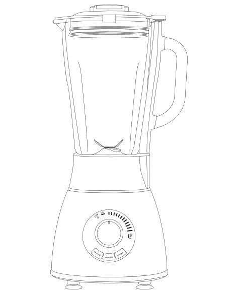 CREATE STYLANCE 1.75L 1500W American Style Blender