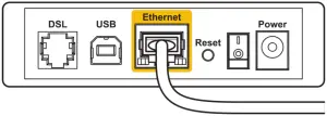 AX1800 - Your Internet cable is not plugged in message 4
