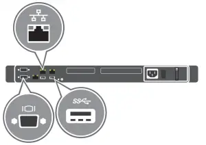 Connect the network cable