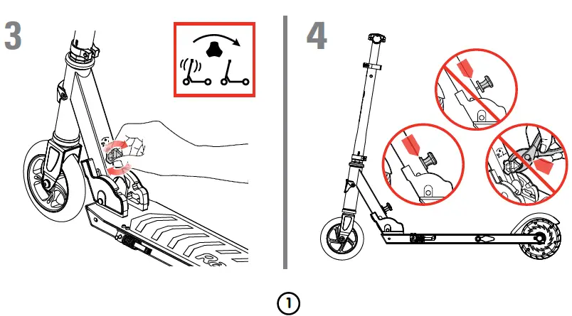 Razor Power A2 Electric Scooters installation 1