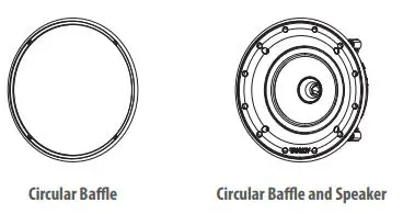 TANNOY QCI 6DC High-Performance 6″ Dual Concentric In-Ceiling Loudspeaker User Guide - If you want to use the circular speaker grille