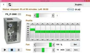 FIG 18 Change of program parameters