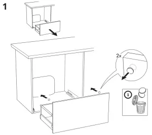 IKEA Z10NA200 UTRUSTA Push Opener Electrical - fig30