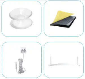 ANTOP AT 106B Paper Thin Smartpass Amplified Indoor HDTV Antenna - box