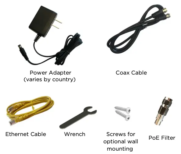 Typically included with your MM1025