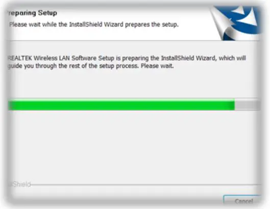 levelone WUA-1810 E AC1200 Dual Band Wireless USB Network - wait, please do NOT click the Cancel button