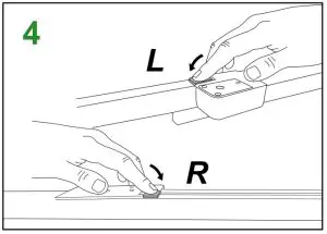 Ajax Online B08MTMWH23 Smart Extendable Curtain Track - clamps