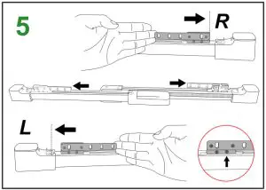 Ajax Online B08MTMWH23 Smart Extendable Curtain Track - loosen the screws