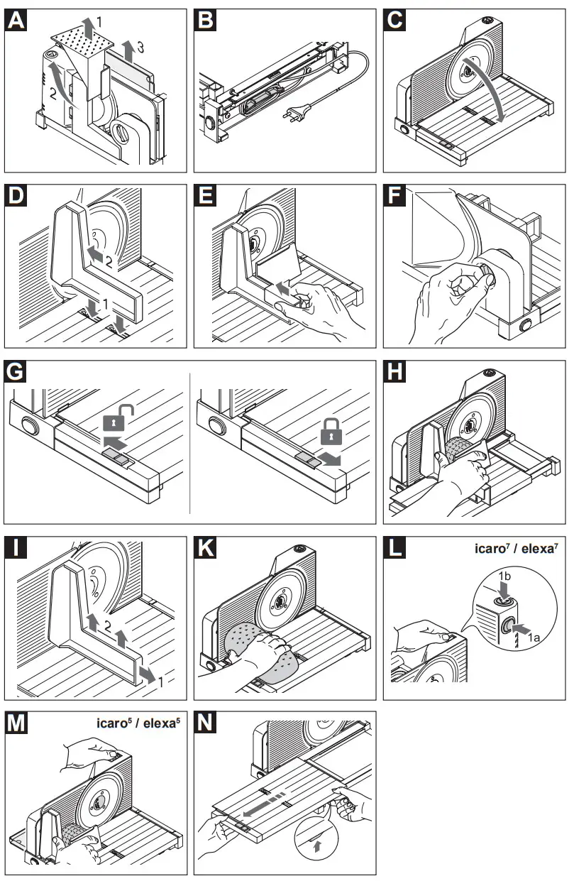 ritter icaro5 Food Slicer - fig1