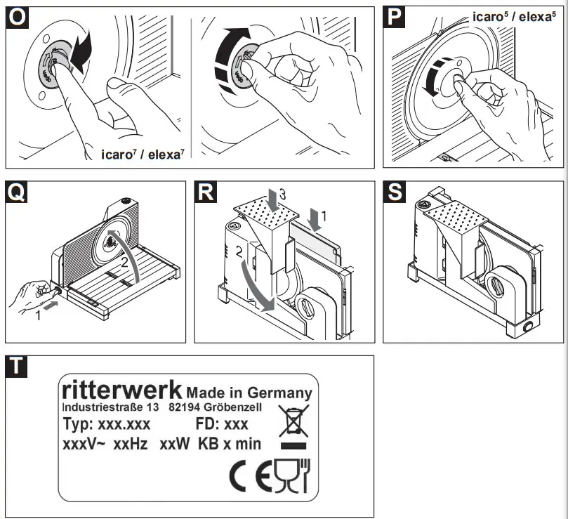 ritter icaro5 Food Slicer - fig2