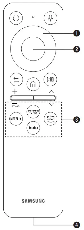 SAMSUNG RMCSPB1SP1 Smart Remote - Smart Remote