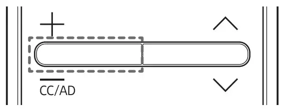 SAMSUNG RMCSPB1SP1 Smart Remote - Using Accessibility Functions