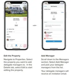 FIG 14 Add Delegate Managers
