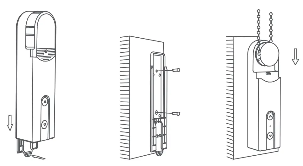 Aqara E1 Roller Shade Driver - back cover