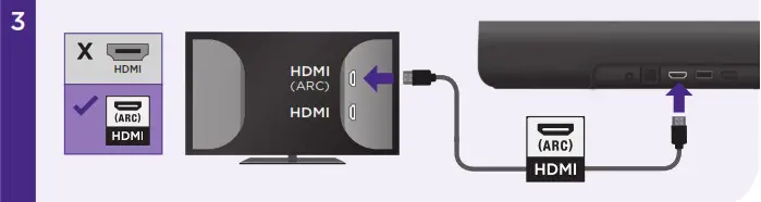 Roku 6424779 Streambar Powerful 4K Streaming Voice Remote and TV Controls- STEP 3