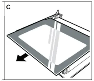 Removing the Oven Door Glass 