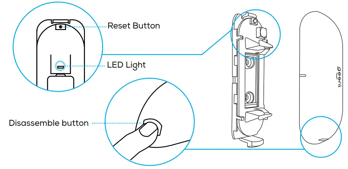 geeni Smart Wi-Fi Door Sensor - Activate
