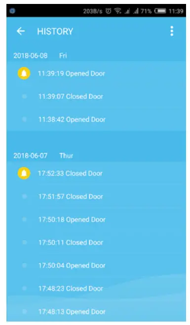 geeni Smart Wi-Fi Door Sensor - Functions 2