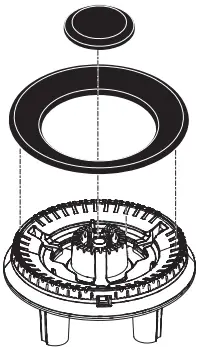 CAFE CGP9530 30 Inch Built In Gas Cooktop - Burners2