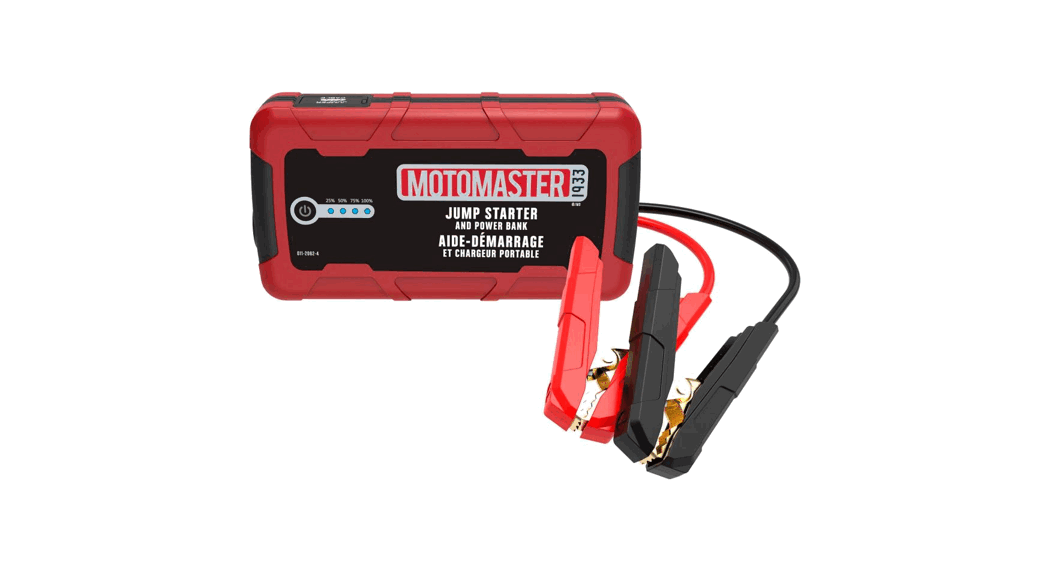 Motomaster 011-2062-4 Jump Starter And Power Bank Instruction Manual Motomaster 011-2062-4 Jump Starter And Power Bank Instruction Manual