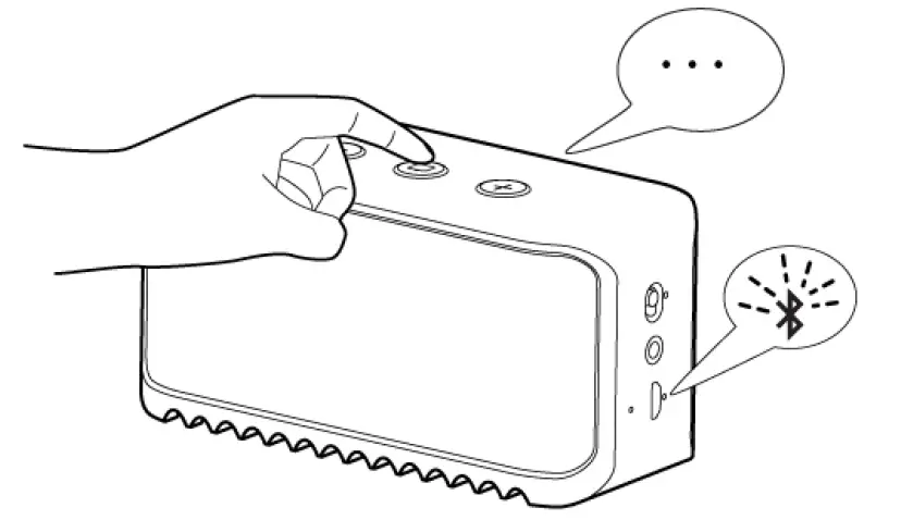 Jabra JASMBTSBL Solemate Mini Blue Speaker fig 1