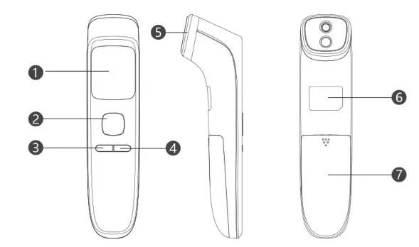 MEDIC THERAPEUTICS 005-018 Dual Mode Touchless- PRODUCT STRUCTURE