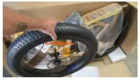 CSC FT750ST Electric Bicycles - Remove the