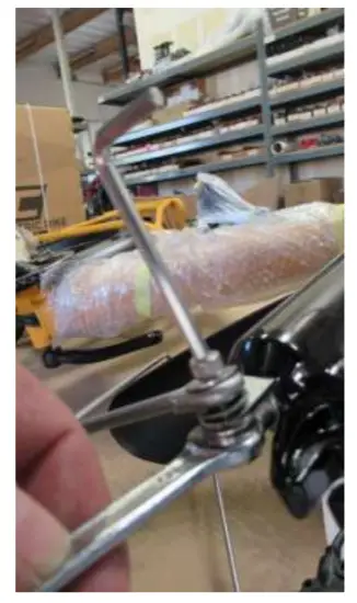 CSC FT750ST Electric Bicycles - Using the 4mm hex